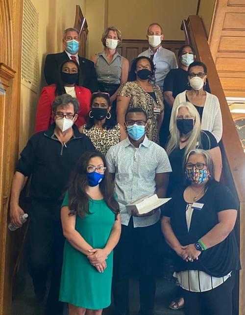 Sheila Gaddis, Diversity Partner Committee chair (second row from the top, third from the left), served as a Selection Committee member in creating the City of Rochester’s new Commission on Racial and Structural Equity.