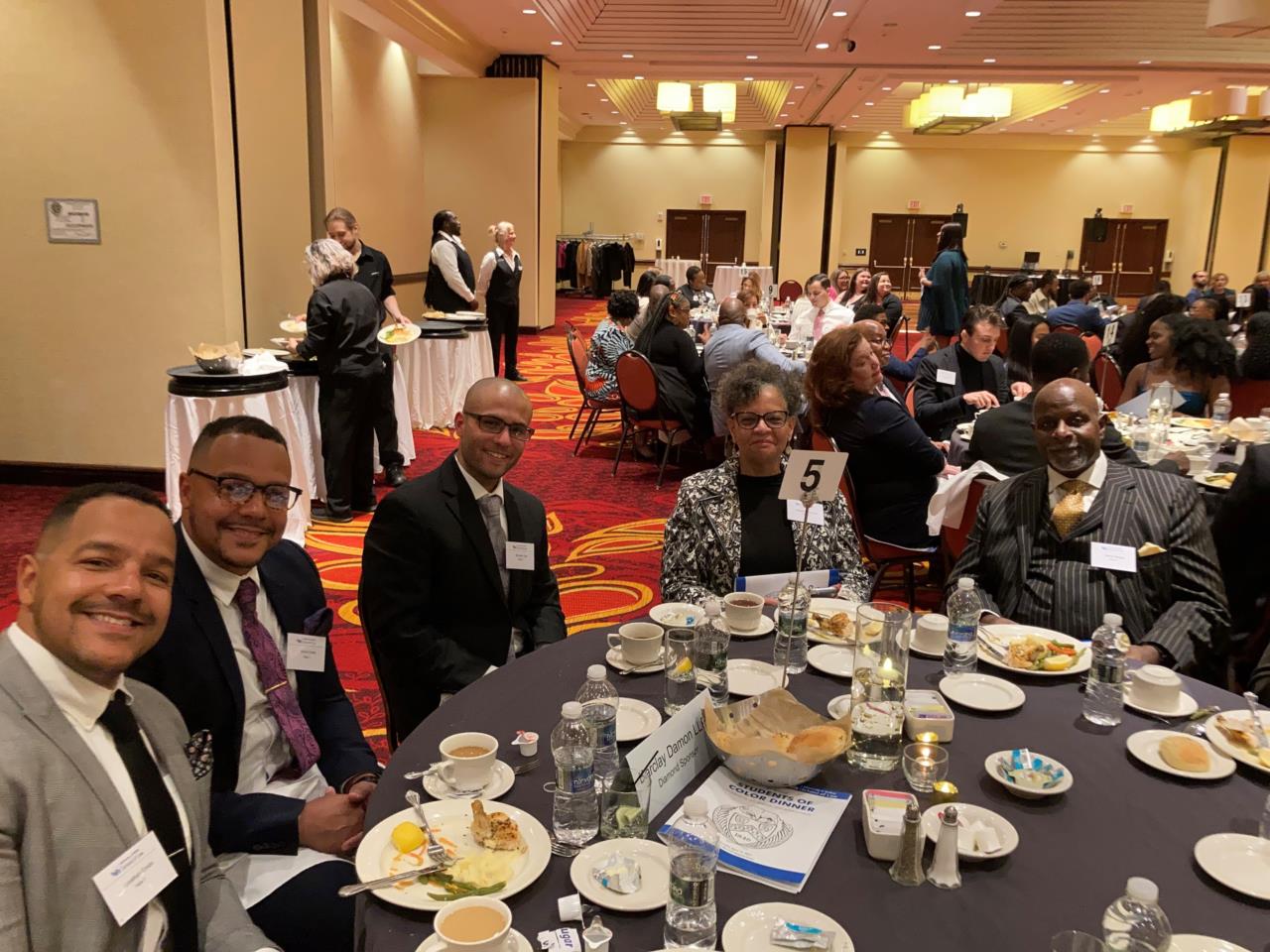On April 14, 2022, Oliver Young,  of counsel, Corey Auerbach, partner, Ali Fatmi, associate, Bob Heary, partner, and Brendan Diaz, summer associate, attended the University at Buffalo School of Law’s 31st Annual Students of Color Dinner.