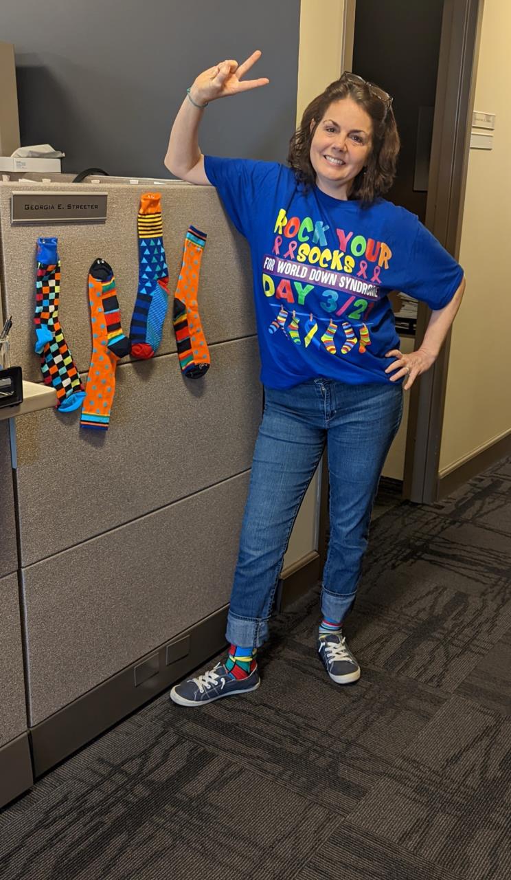 To show our support for World Down Syndrome Day on March 22, 2022, the Barclay Damon team wore bright-colored socks as part of the Rock Your Socks campaign. 