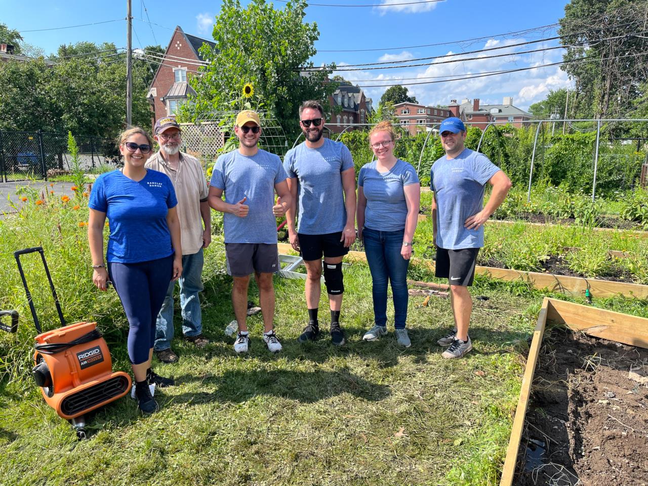 The Albany Office had its annual Community Day with firm client Northern Rivers in August, during which it helped demolish and remove an old shed and performed gardening work on the Northern Rivers campus.