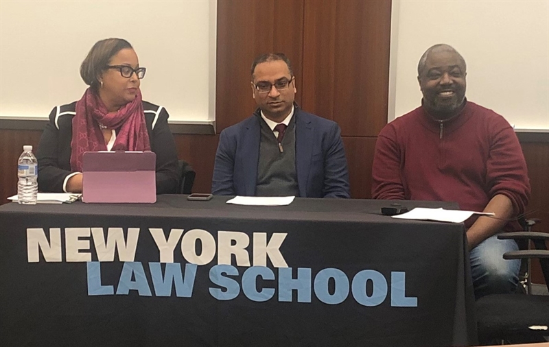 Sharon Brown presented “Diversity in Tax Practice” for law students at New York Law School.
